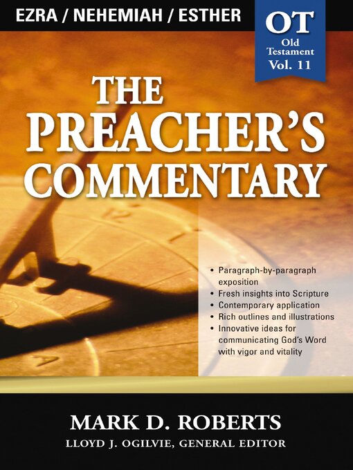 Title details for The Preacher's Commentary--Volume 11 by Mark D. Roberts - Wait list